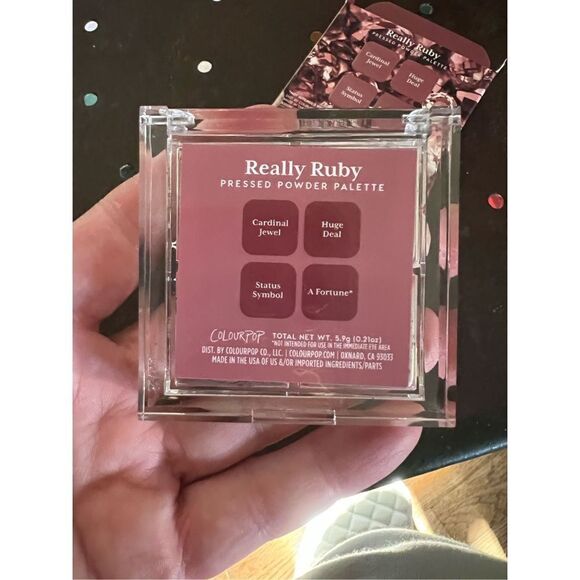 Colourpop Pressed Powder Palette Really Ruby - Picture 3 of 6